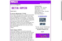 Populate - Screenshot Browser Game