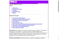 Populate - Screenshot Moderno