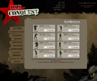 Red Conquest - Screenshot Guerra