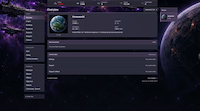 Retro Space - Screenshot Browser Game