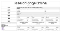 Rise of the Kings Online - Screenshot Medioevo