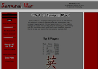 Samurai War - Screenshot Browser Game