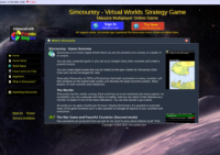 Simcountry - Screenshot Browser Game