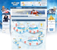 Ski Jump Mania - Screenshot Altri Sport