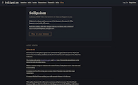 Solipsism Mud - Screenshot Multi User Dungeon