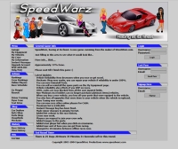 SpeedWarz - Screenshot Browser Game