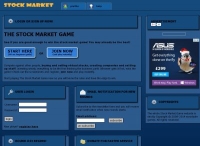 Stock Market Game - Screenshot Browser Game
