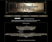 The Kingdoms of Chaos - Screenshot Browser Game