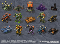 TinyWarz - Screenshot Guerra