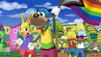 Toontown Rewritten - Screenshot Cartoon