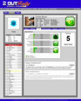 Two Out Rally - Screenshot Browser Game