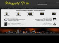 Underground Pass - Screenshot Browser Game