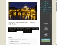 Vampire: the Masquerade - Roma by Night - Screenshot Play by Chat