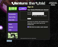 Venture the Void - Screenshot MmoRpg