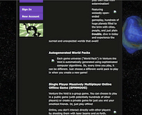 Venture the Void - Screenshot Battaglie Galattiche