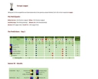 The Weekend Predictions Game - Screenshot Play by Mail