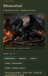 World of Dragons - Screenshot Draghi