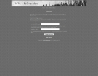 WW1: Subversion - Screenshot Guerre Mondiali