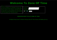 Zone of Time - Screenshot Browser Game