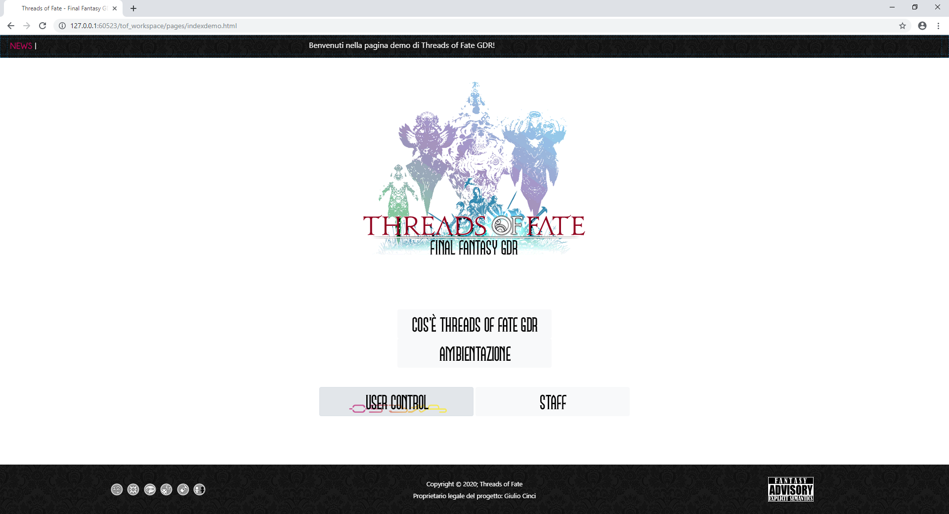 Threads of Fate GDR